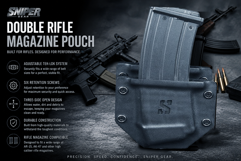 Rifle Magazine Pouch ( double)
