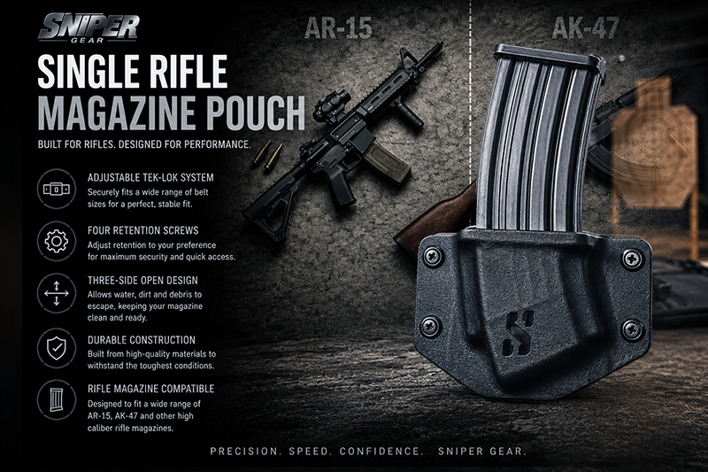 Rifle Magazine Pouch single