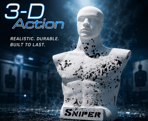 3-D Action Target | Guns & Tactics Ltd