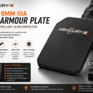 Soft Armour Plate 9mm