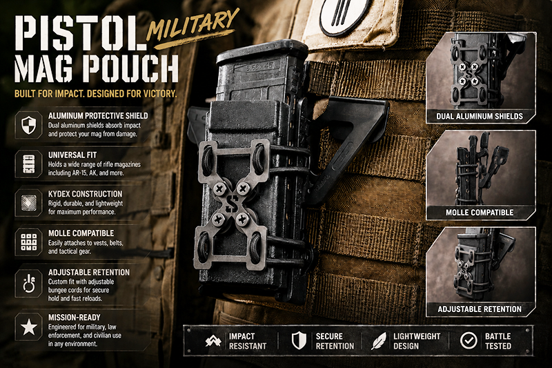 Pistol Magazine Pouch Military