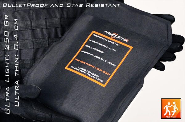 Soft Armour Plate 9mm - Image 2