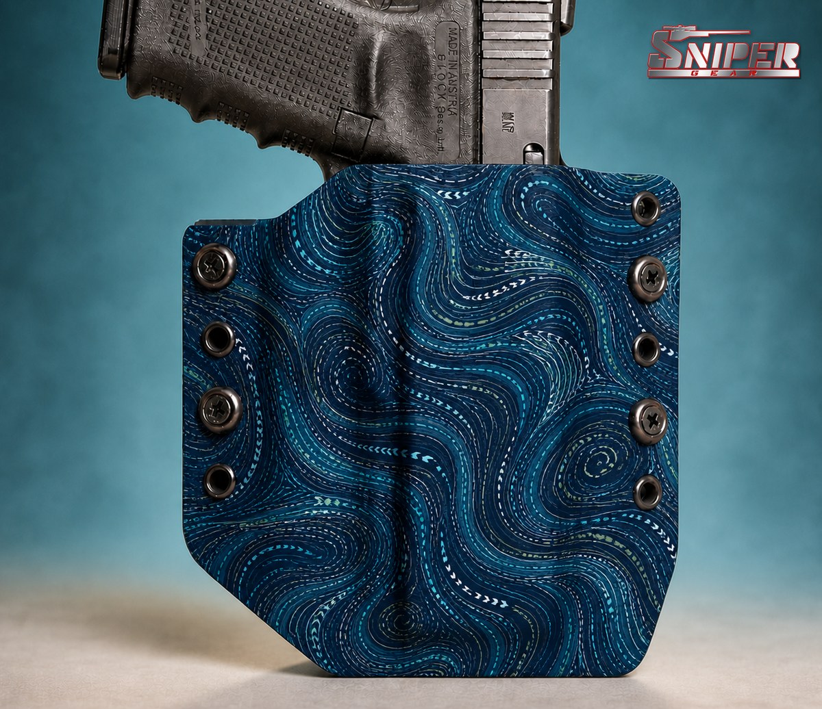 03 Cape Current Sniper Gear infused Kydex holster pattern