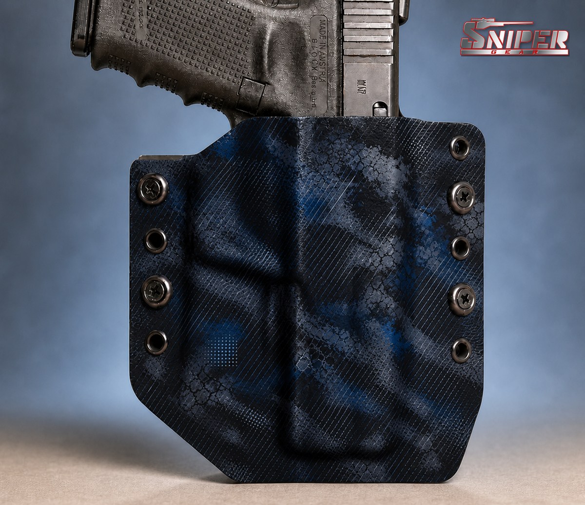 04 Highveld Storm Sniper Gear infused Kydex holster pattern