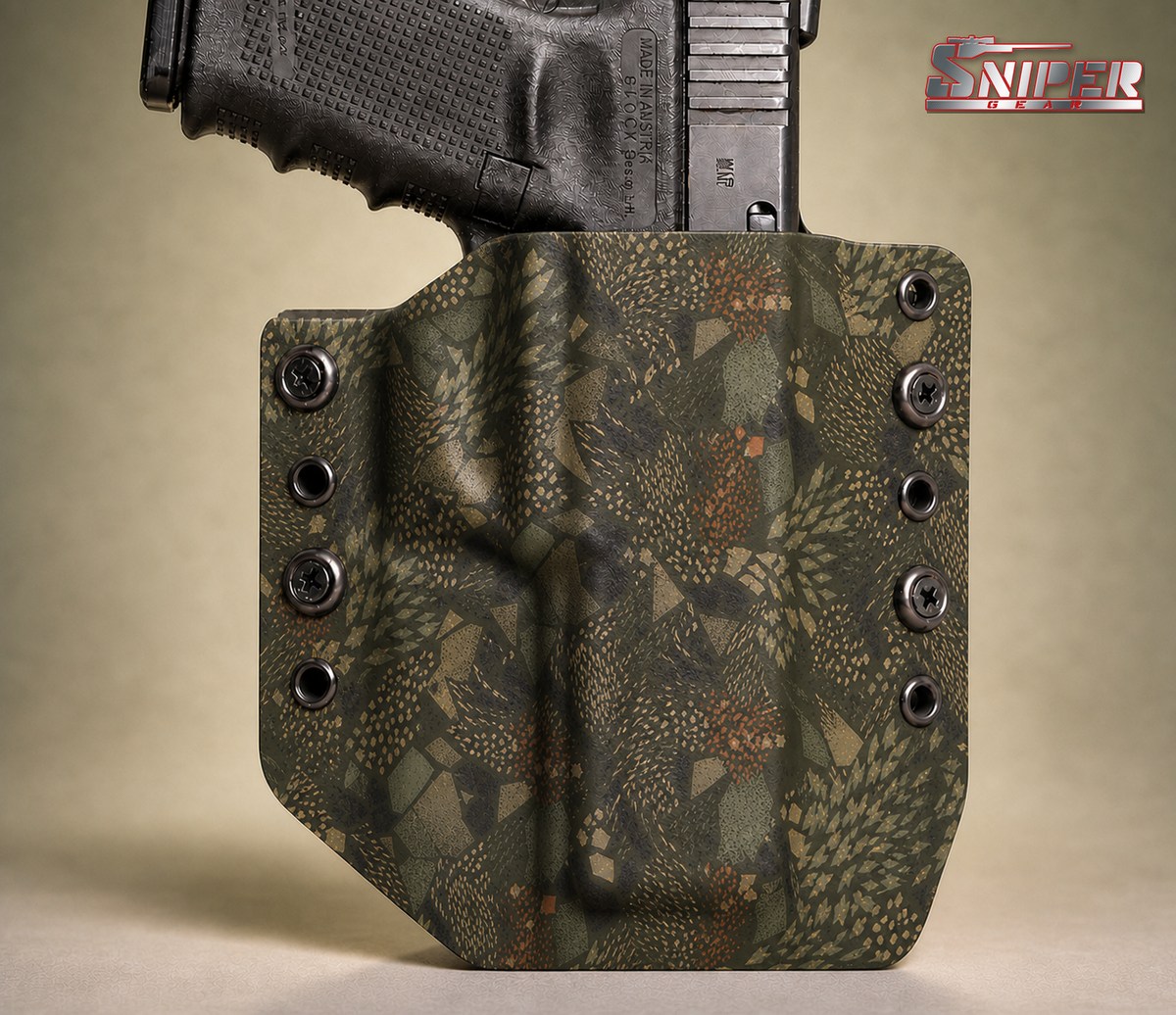 05 Fynbos Fracture Sniper Gear infused Kydex holster pattern