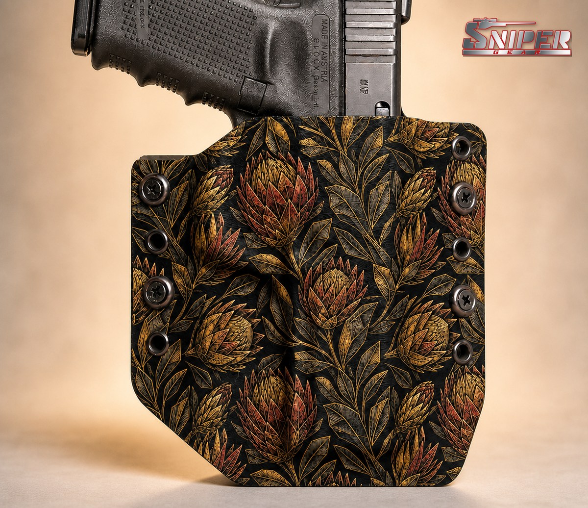 11 Protea Forge Sniper Gear infused Kydex holster pattern